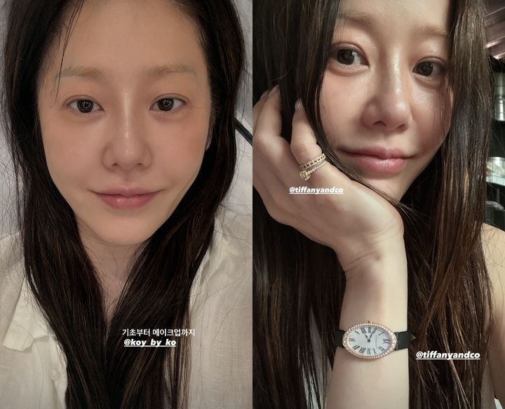 54歳コ・ヒョンジョン、すっぴんでも清純な美しさ　「基礎からメイクアップまで」