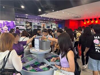 HYBE人気グループのポップアップ 上半期に63万人来場