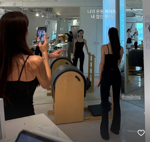 「ヨン様の妻」パク・スジン、近況報告…清純な美しさ＆鍛え上げたボディ