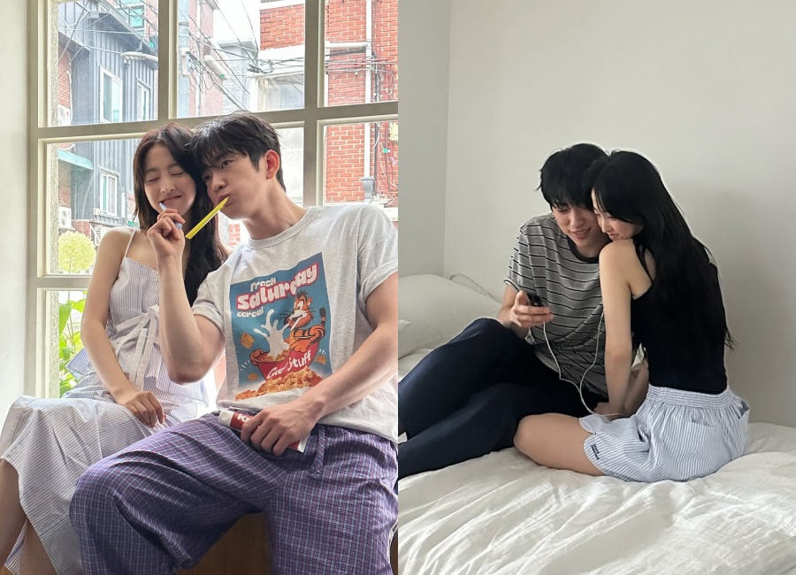 パク・ボヨン＆ GOT7 ジニョン　超密着スキンシップ…熱愛説呼ぶアツアツ2ショット