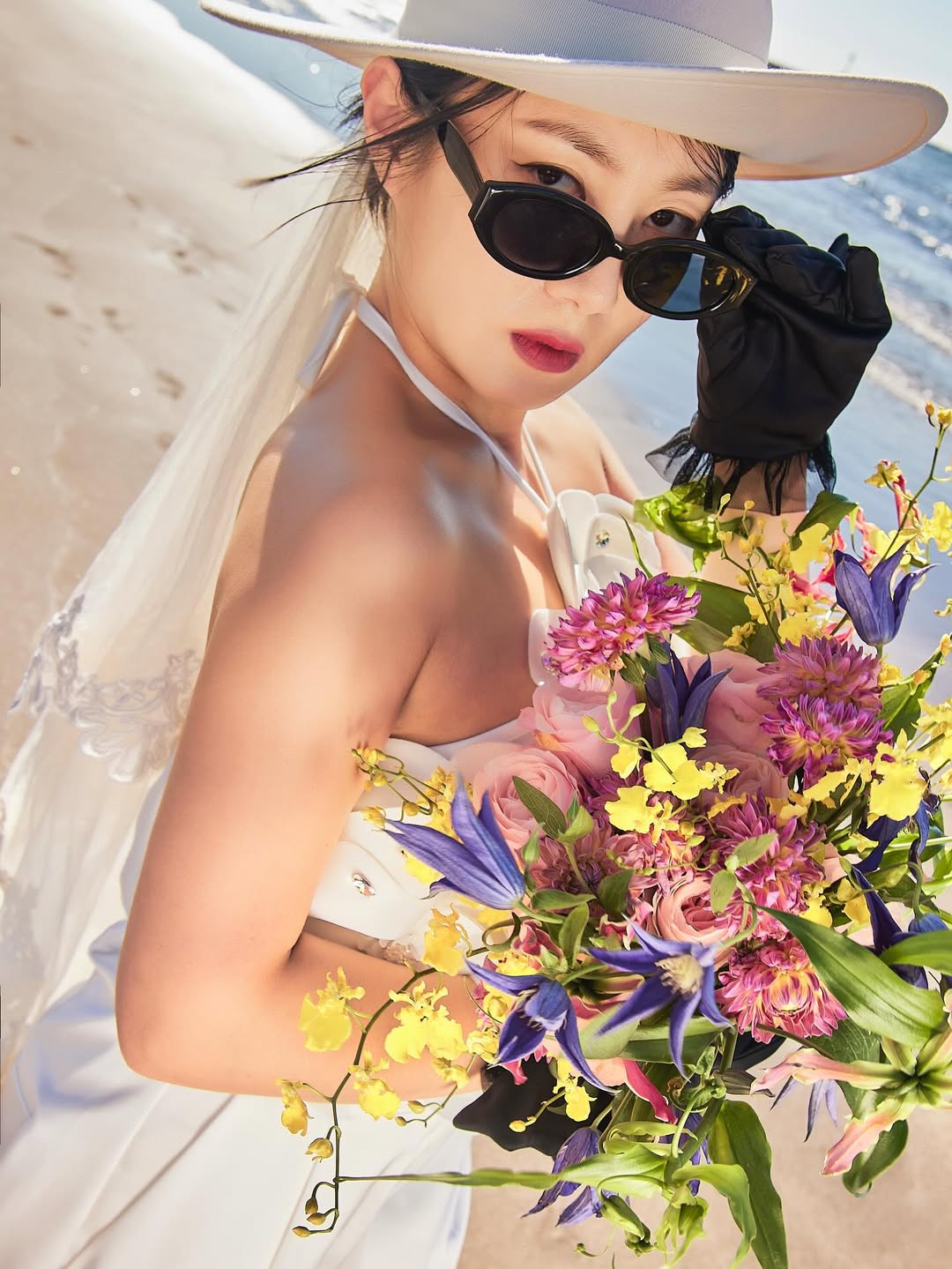 「14kg減量」パク・ナレ　加工なしの自信作…「ソロ」ウエディング写真公開