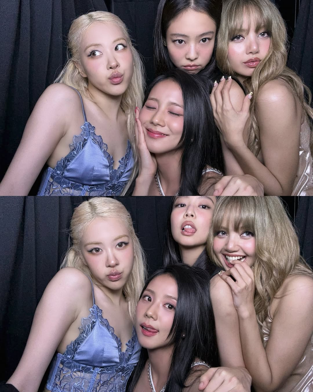 BLACKPINK、メンバーそろって仲良くポーズ…デビュー9周年を祝う