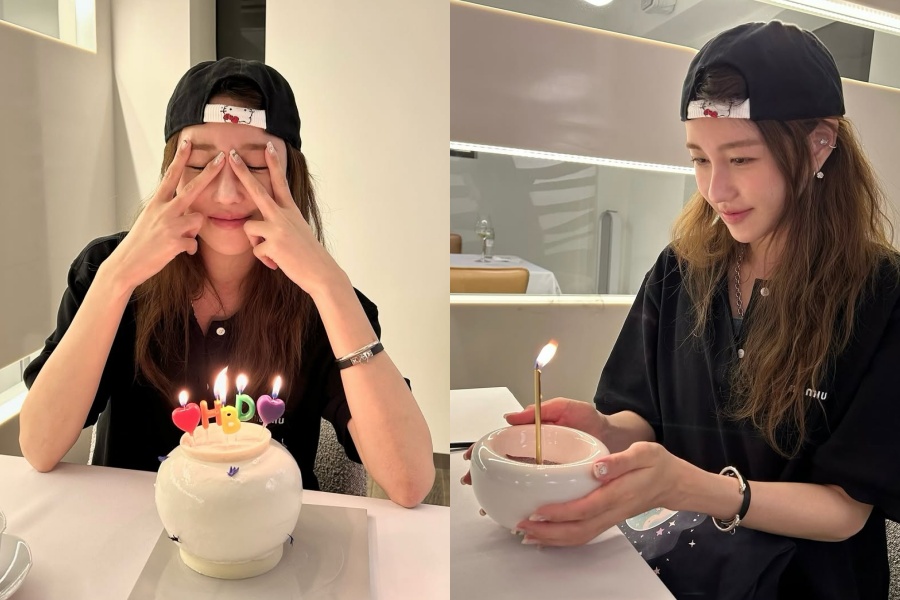 「親と縁を切った」イ・ジア、知人とささやかな誕生日パーティー「always」