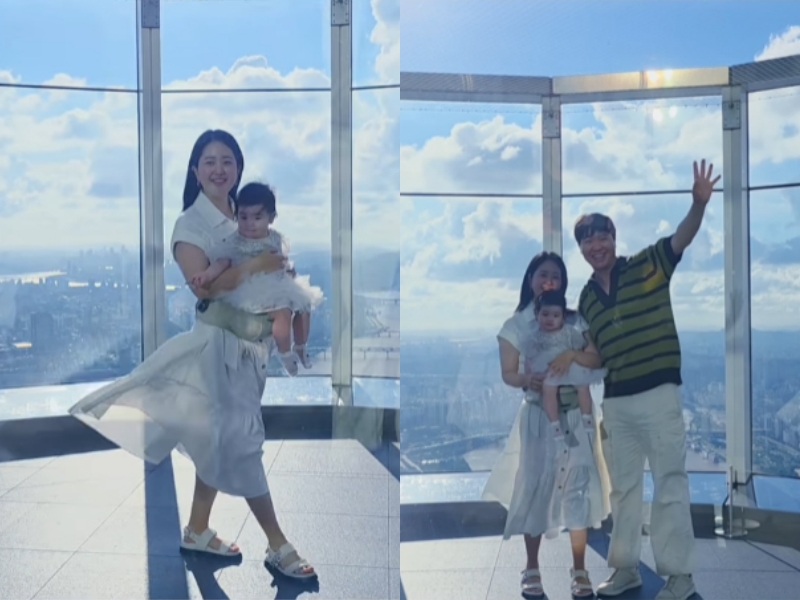 パク・スホン＆ 30㎏減量のキム・ダイェさん一家「小さくなったママと大きくなったジェイ」
