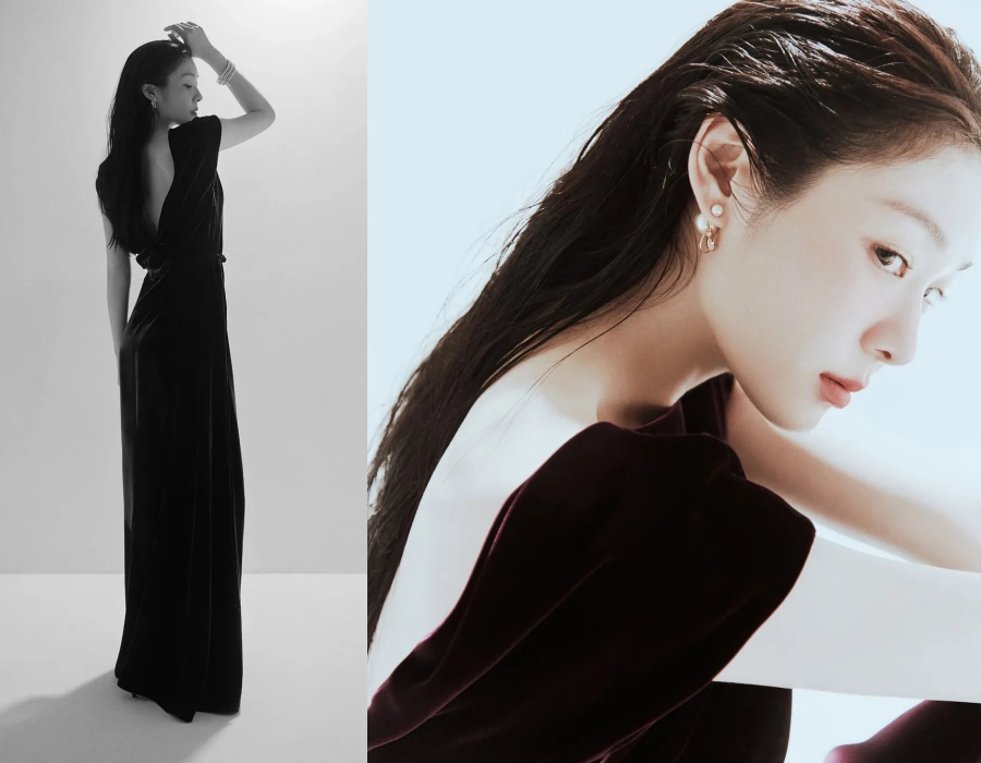 キム・ヨナのこんな姿が…　ゴージャスな雰囲気で魅惑的な美しさ炸裂