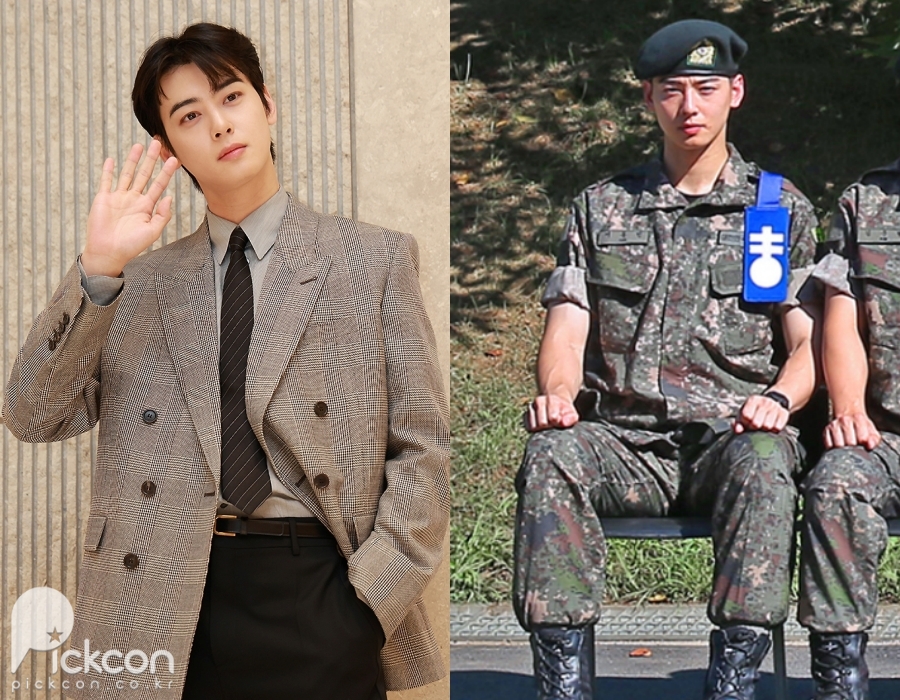 徴兵：チャウヌの訓練所での様子公開…分隊長の腕章をつけたりりしい姿