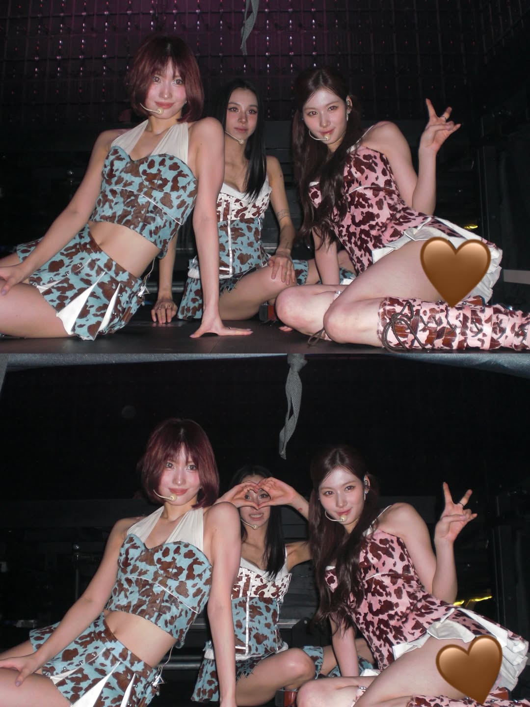 まだら模様のステージ衣装を着たTWICEサナ＆モモ＆チェヨンの美しいビジュアル…日本公演オフショット公開