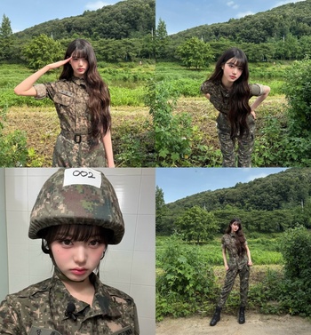 【フォト】IVEウォニョン 戦闘服も完璧に着こなす美ビジュアル