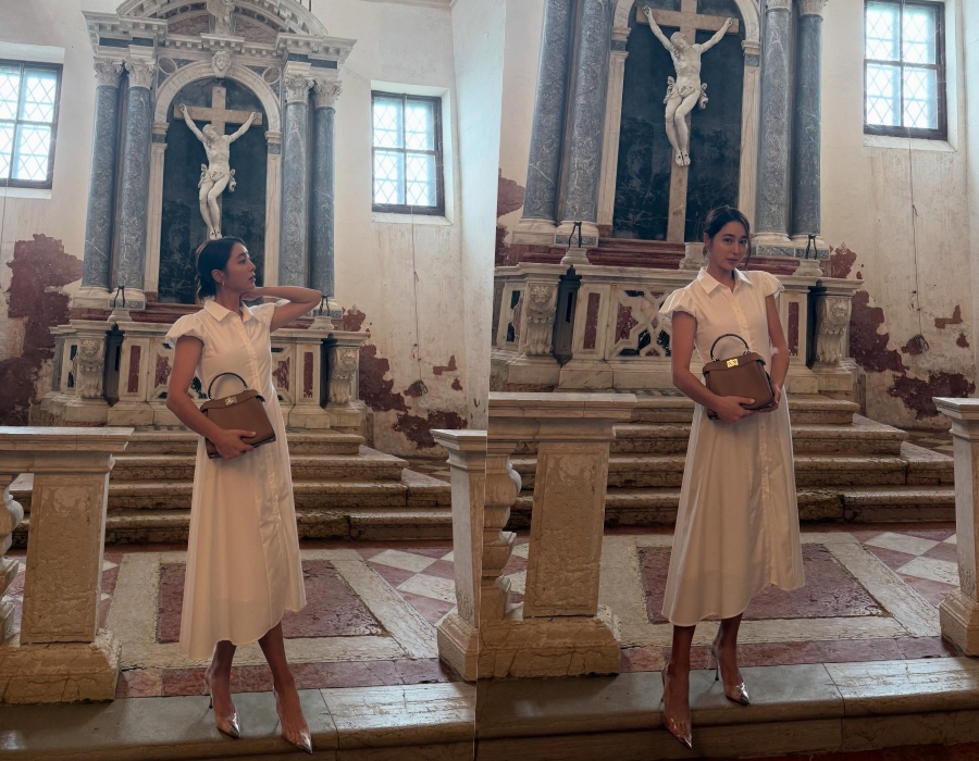 イ・ミンジョン、夫イ・ビョンホンではなくソン・イェジンとお出掛け…ヴェネツィアを輝かせた2ショット