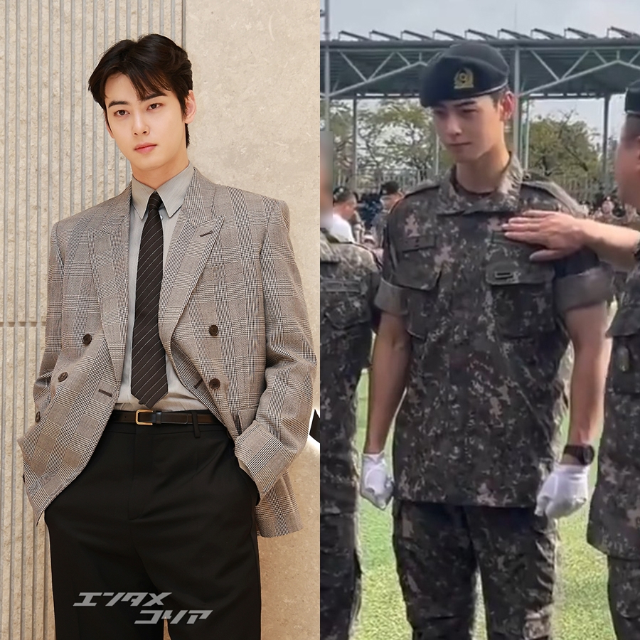 入隊したチャウヌ　訓練所修了式で代表に…「映画のシーンのようだった」