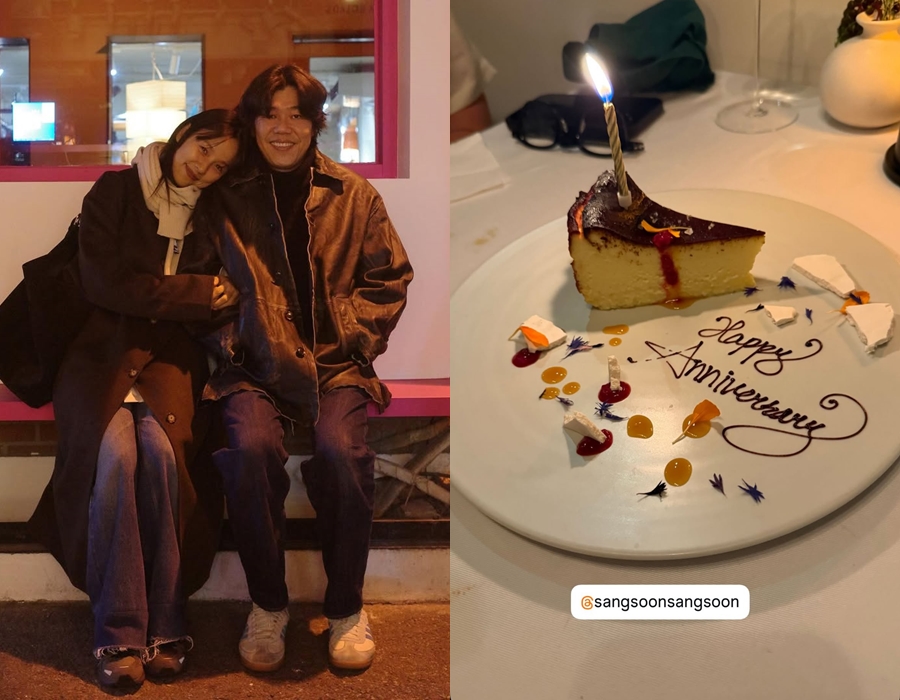 イ・ヒョリ＆イ・サンスン、結婚12周年を祝う　「幸せな記念日」