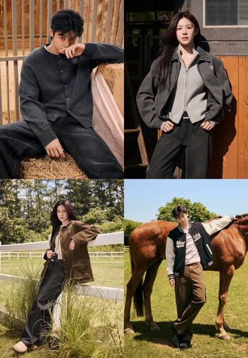 【フォト】「ビジュアルの天才」チャウヌ×コ・ユンジョン、マリテ+フランソワ・ジルボーの秋グラビアに登場