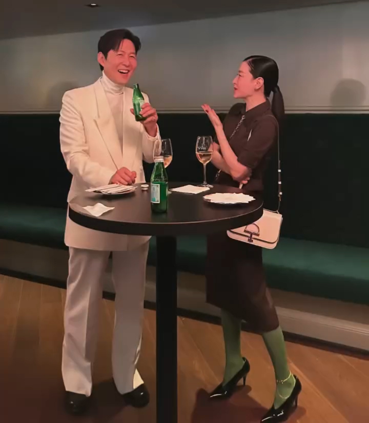 イ・ジョンジェ＆イ・ヨンエ、24年ぶり再会…ステキな2ショット