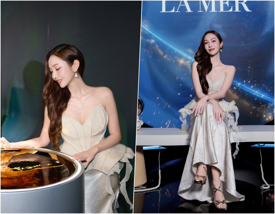 元少女時代ジェシカ、肩出しドレスでスレンダーボディをアピール…清純＆上品な雰囲気