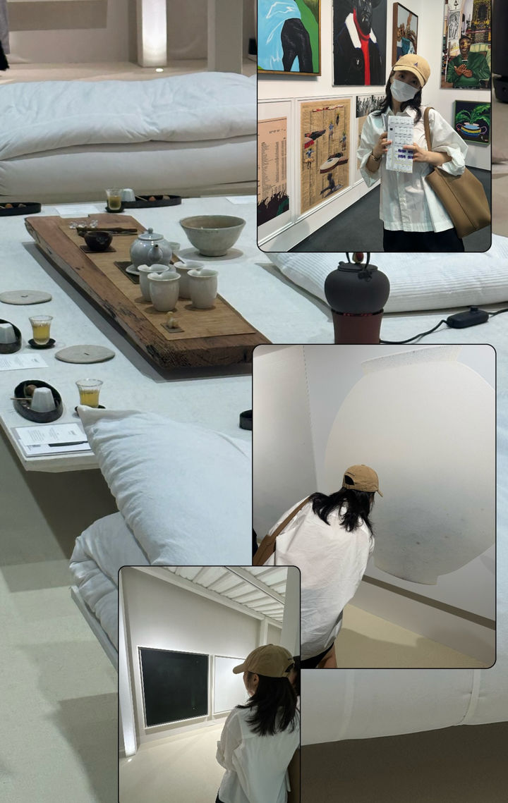 パク・ボヨン、35歳のキュートさとはこういうもの…バッグの中身がこぼれ落ちる様子を表現