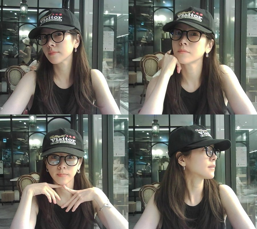 42歳ハン・ジミン、眼鏡＆帽子姿で若々しいビジュアル…キム・ヘス＆ハン・ヒョジュもハートマークで応援