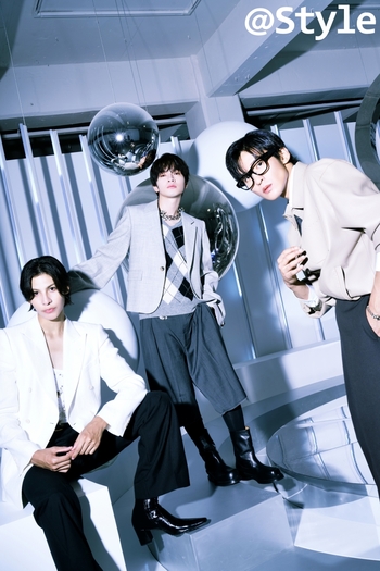 【フォト】Snow Man深澤辰哉&ラウール&目黒蓮、ステキなビジュアル