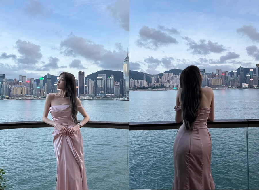 イ・ソンギョン、まるでお姫さまのよう…シルクのドレス姿が魅惑的