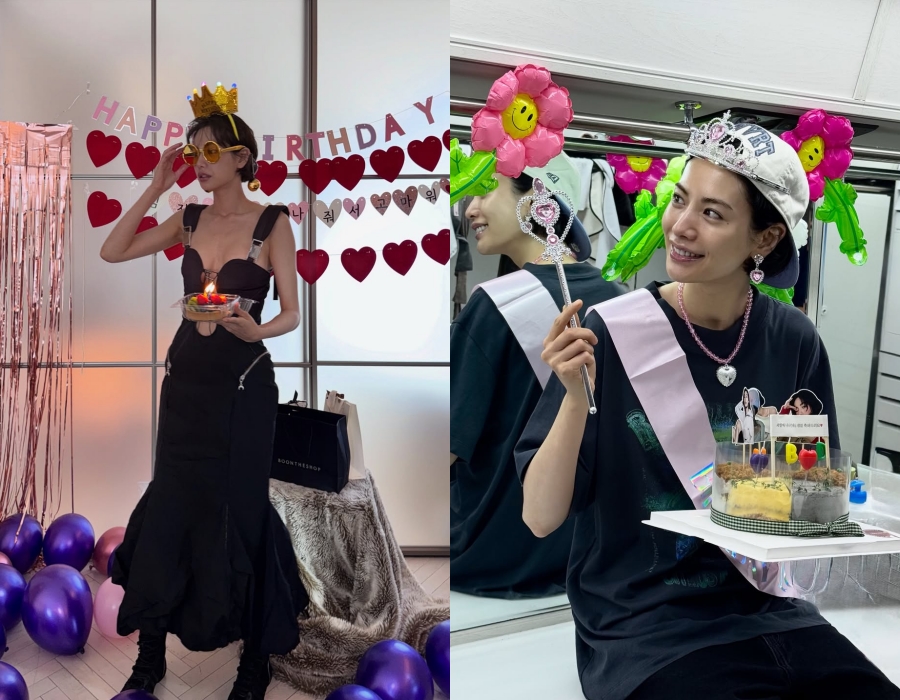 34歳ナナ、幸せいっぱいのバースデーパーティー…大胆衣装に注目