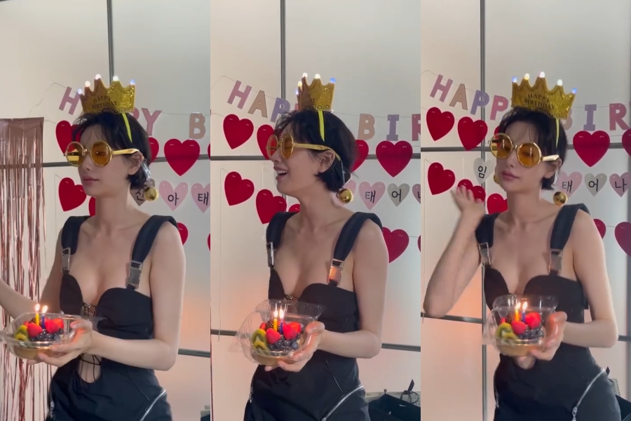 34歳ナナ、幸せいっぱいのバースデーパーティー…大胆衣装に注目