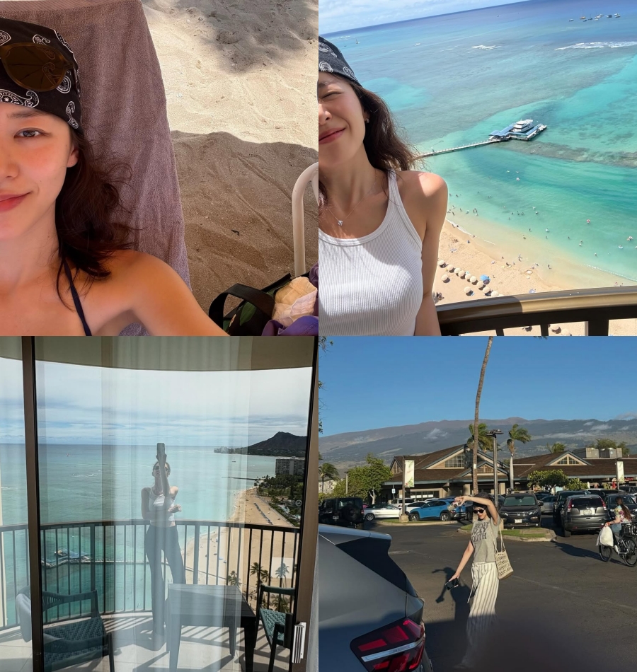 13歳差のキム・ジソク＆イ・ジュミョンが近況報告、ハワイで甘い雰囲気