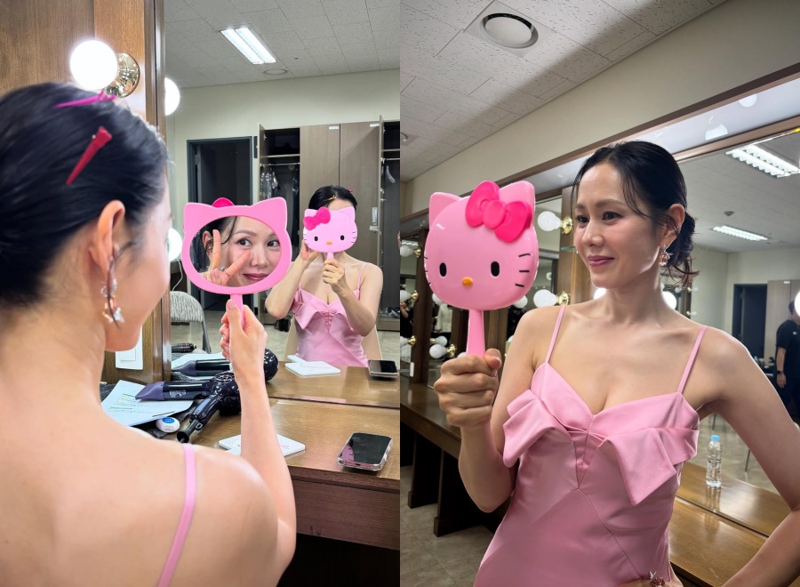 「ピンクの女神」ソン・イェジン、大胆ドレスで清純＆グラマラスなスタイル披露