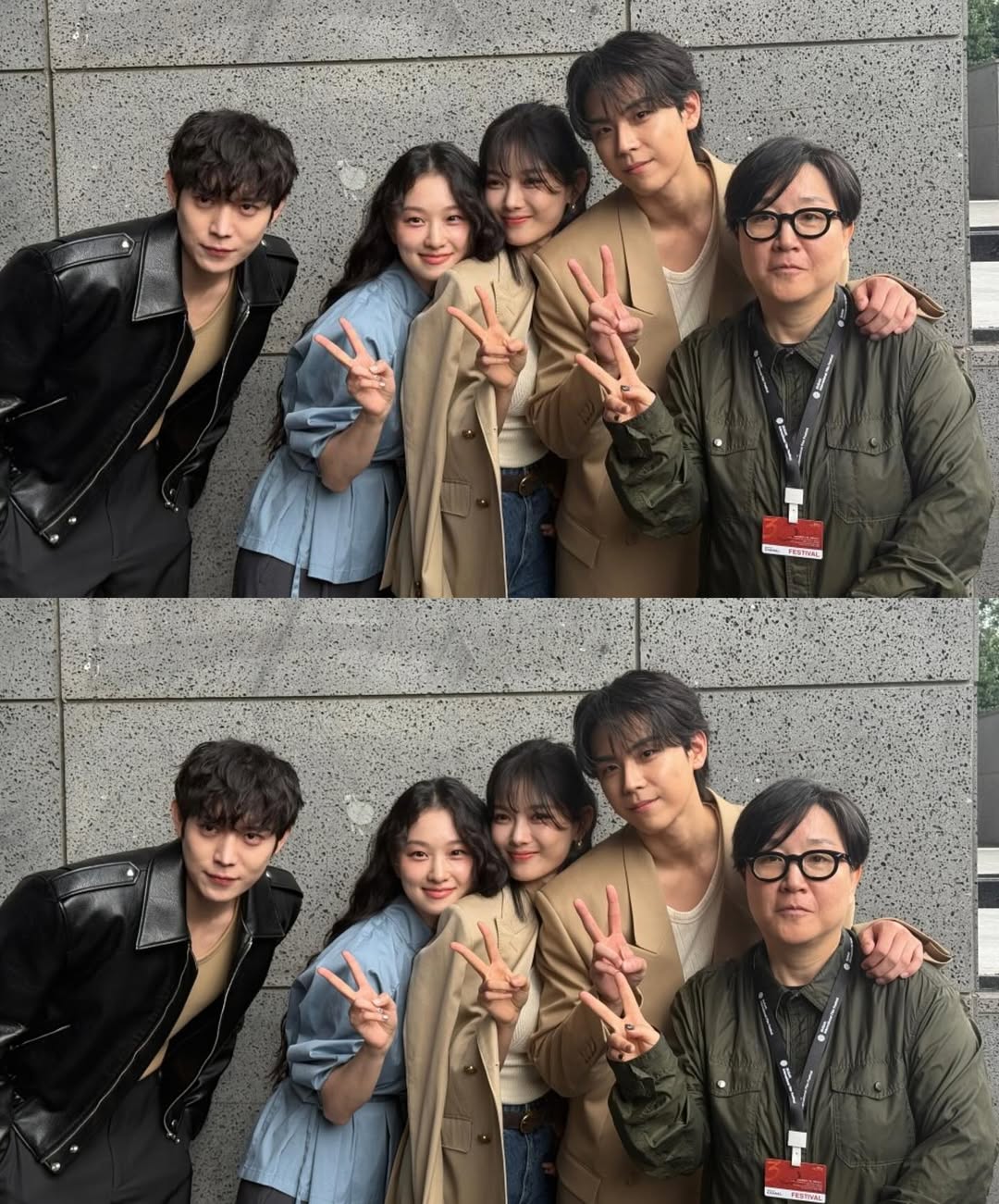 『親愛なるX』で共演のキム・ユジョン＆キム・ドフン、交際説浮上も納得…シミラー・ルックでぴったり寄り添いポーズ