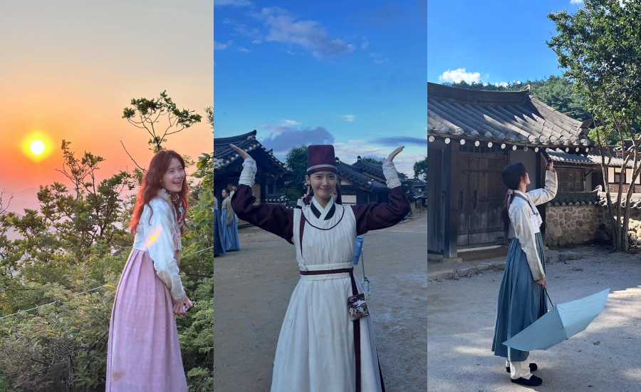 今週最終回の『暴君のシェフ』主演ユナ、撮影現場でのオフショット公開