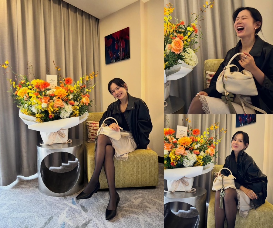 ソン・イェジン、上品な雰囲気から一転…気取らぬ笑顔でギャップのある魅力