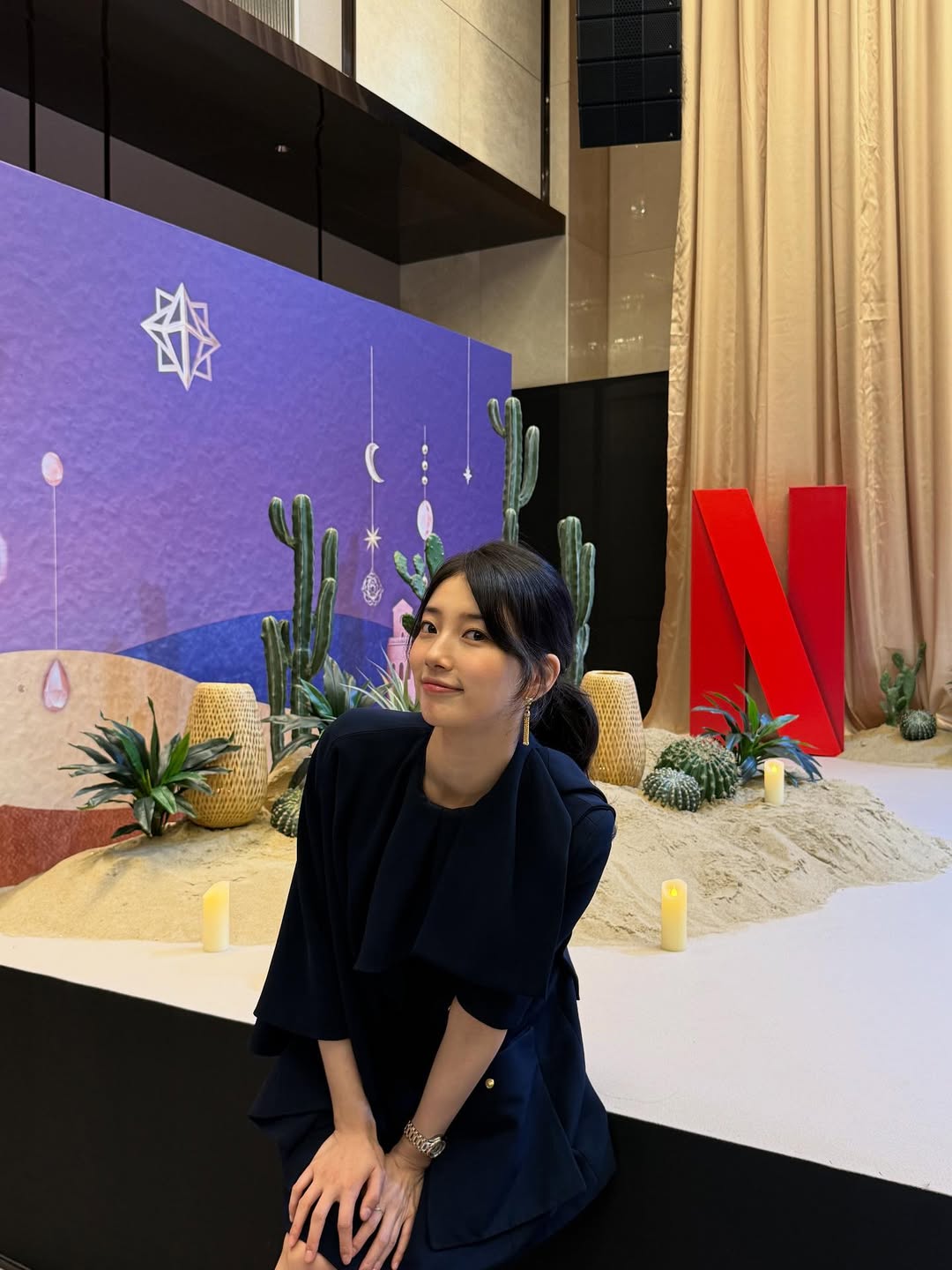 『魔法のランプにお願い』スジ「ジーニー、私の最初の願いは」