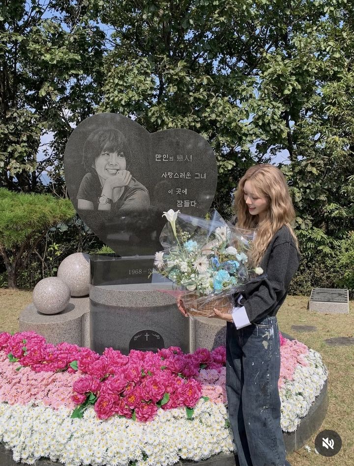 チェ・ジンシルさんの死から17年…娘チェ・ジュニ「あふれるほどの愛を残していくね」