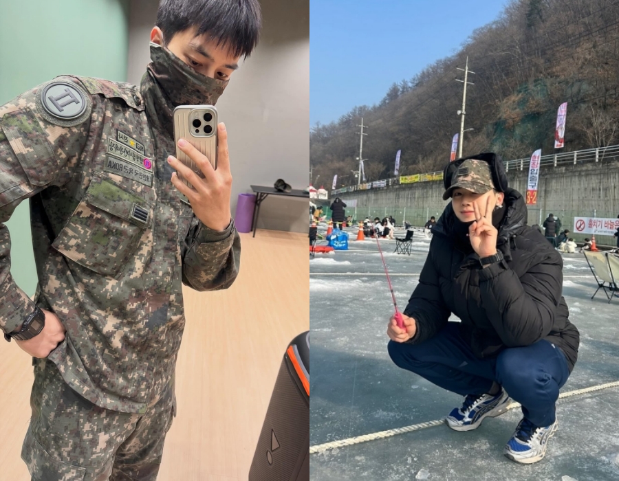 除隊したソン・ガン、軍服姿でもイケメンオーラ健在…兵役中の写真大放出