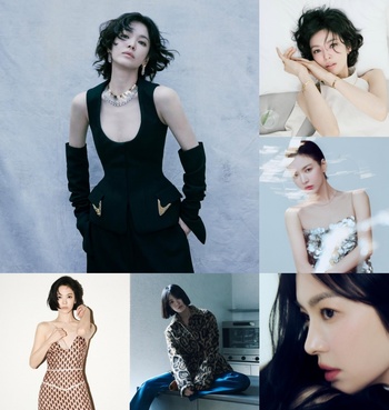 【フォト】ソン・ヘギョ、レジェンド級の「VOGUE KOREA」グラビア没カット大放出