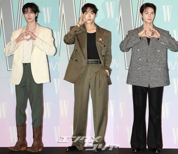 【フォト】「次世代スター」ビョン・ウソク&チュ・ヨンウ&イ・チェミンのおしゃれ対決