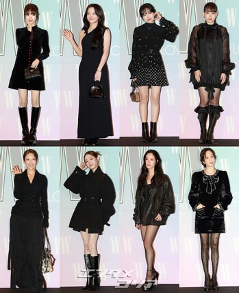 【フォト】ノ・ジョンウィ&キム・セジョン&イ・ユミら、異なる魅力の黒コーデ