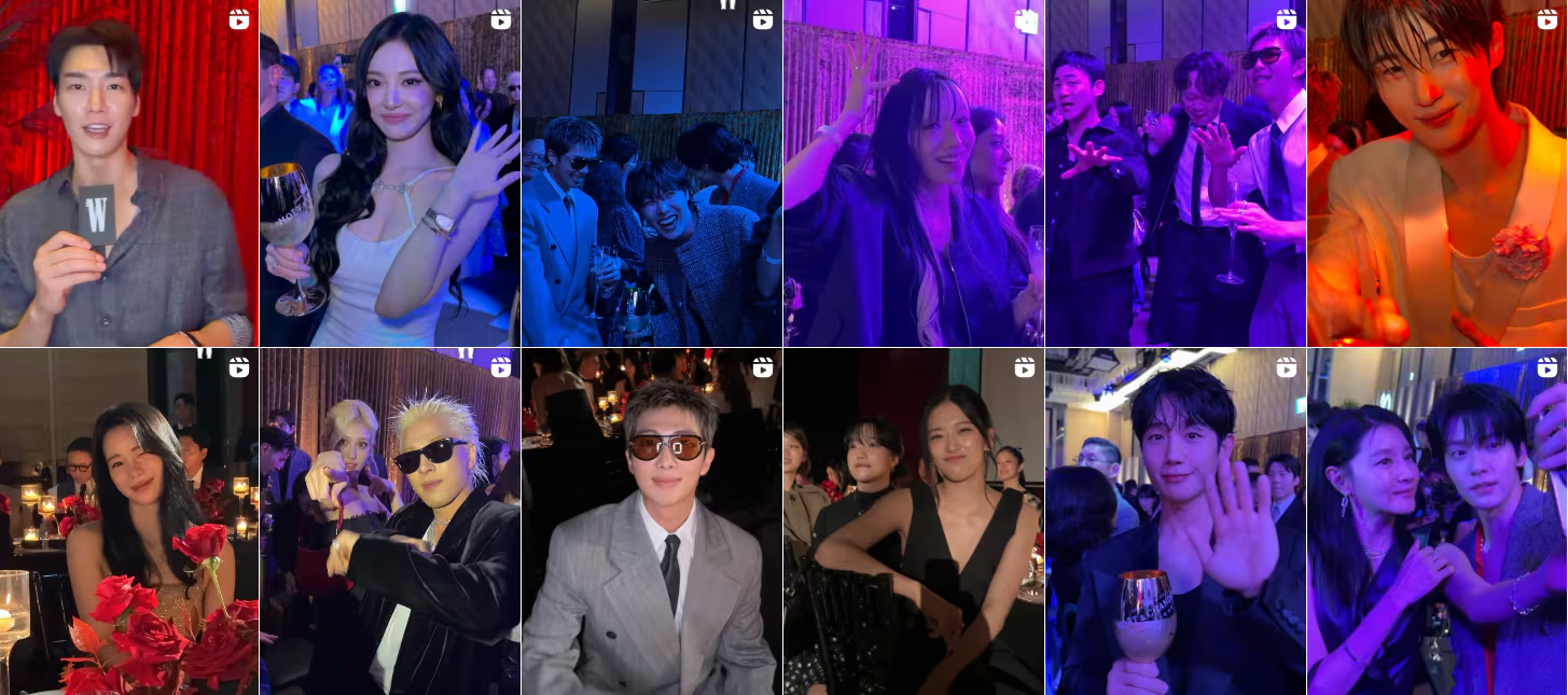 写真＝W KOREAの公式インスタグラムより