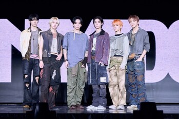 【フォト】BOYNEXTDOOR、「The Action」発売記念イベントで覇気あふれる姿披露