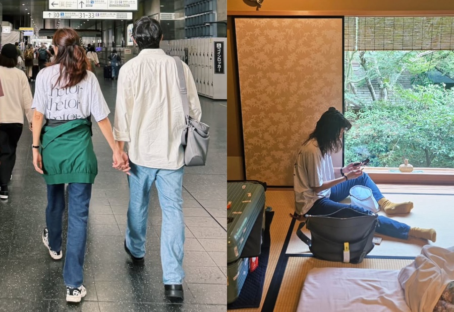 コン・ヒョジン＆ケビン・オ夫妻が日本でデート…手をつないで甘い雰囲気