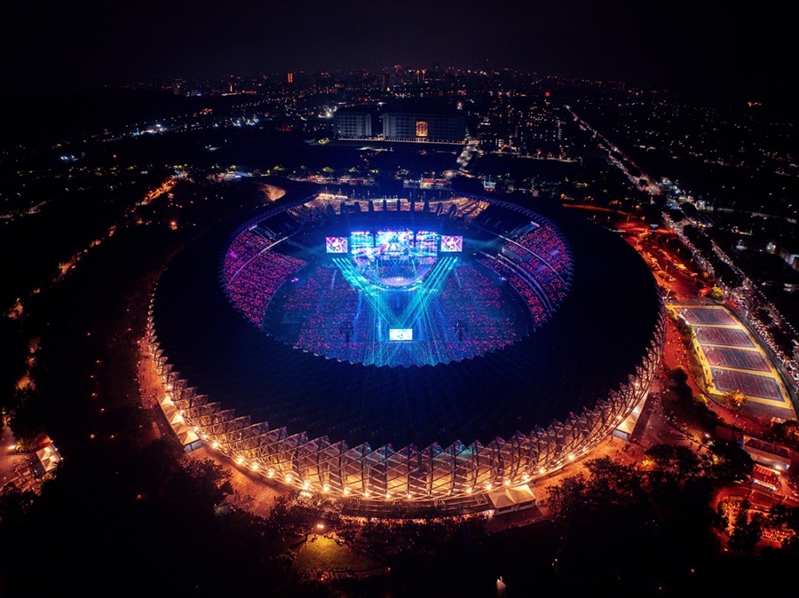 ピンク色に染まった台湾・高雄…BLACKPINKアジアツアー、華麗にスタート