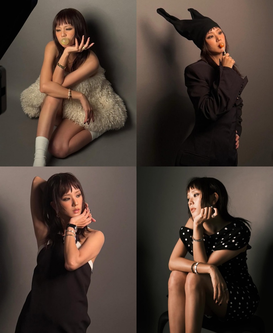 BLACKPINKジス　退廃的な美しさ…グラビア非公開ショット