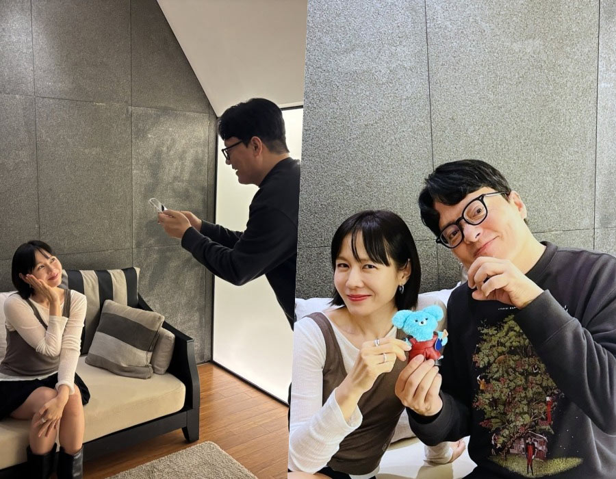 ソン・イェジンの愛らしい姿を撮るキム・ヒョンムク、格別な仲