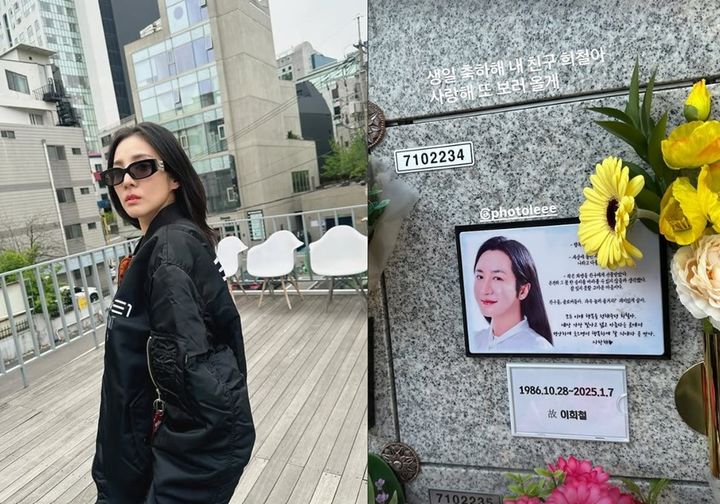 「大好き、また会いに来るね」…2NE1ダラ、故イ・ヒチョルさんの納骨堂を訪れ追悼