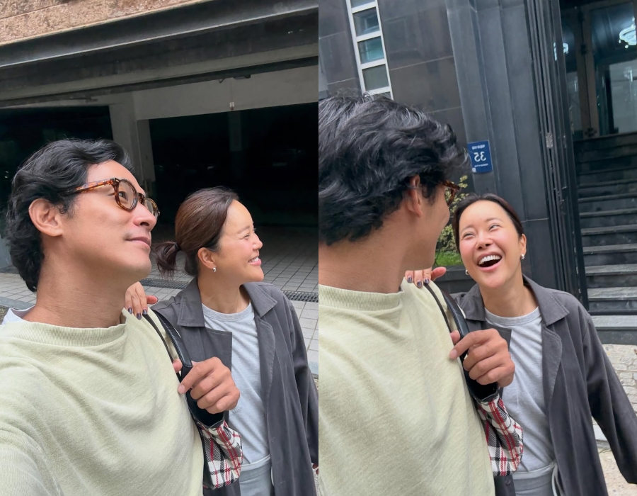 ペク・チヨン、夫チョン・ソクウォンとの2ショット公開…甘い雰囲気