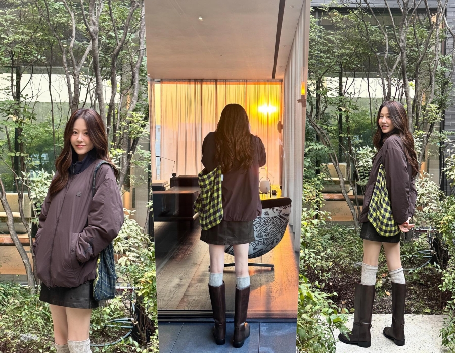 コ・ヒョンジョン、50代とは思えないリアルウェイ・ルック…ミニスカート姿で美脚アピール