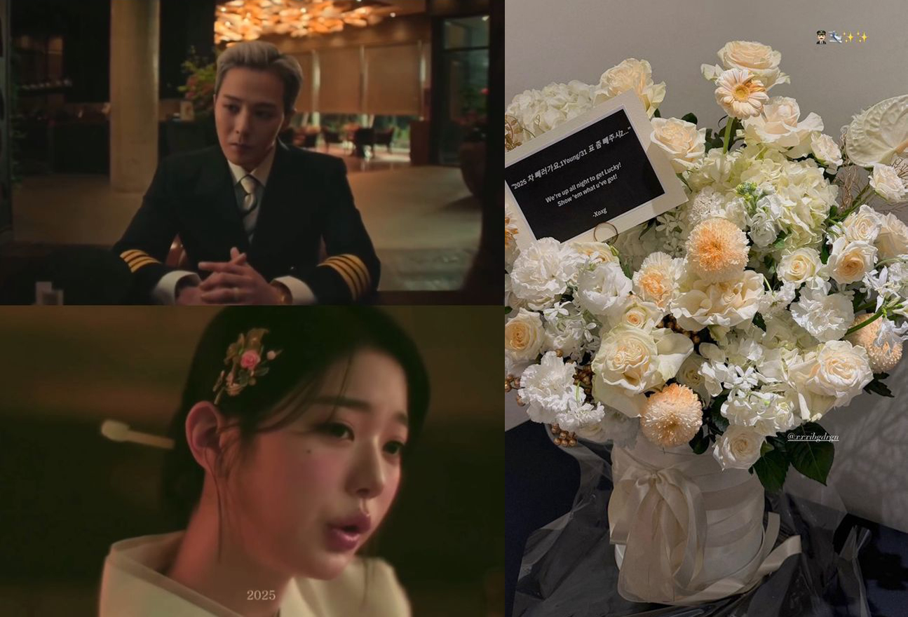 G-DRAGON「チケット取ってよ」…IVEウォニョン、受け取った花束写真アップ