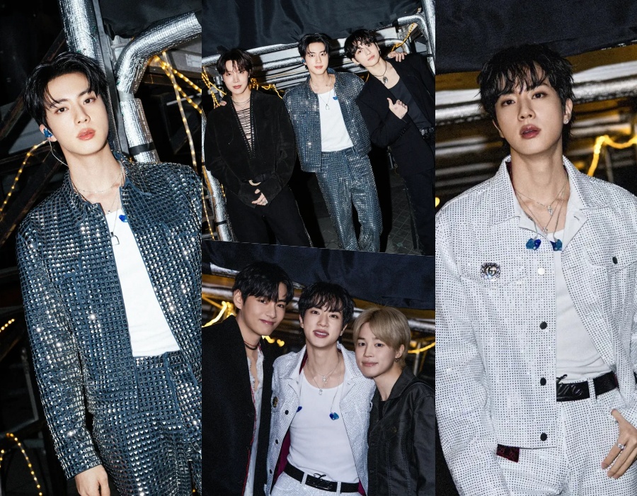 【フォト】BTSのJIN、ファンコンサートのオフショット公開…メンバーとステージ裏で仲良く過ごす様子もキャッチ