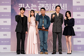 【フォト】チャン・ギヨン×アン・ウンジン×キム・ムジュン×ウ・ダビ出演『キスはしなきゃよかった』制作発表会