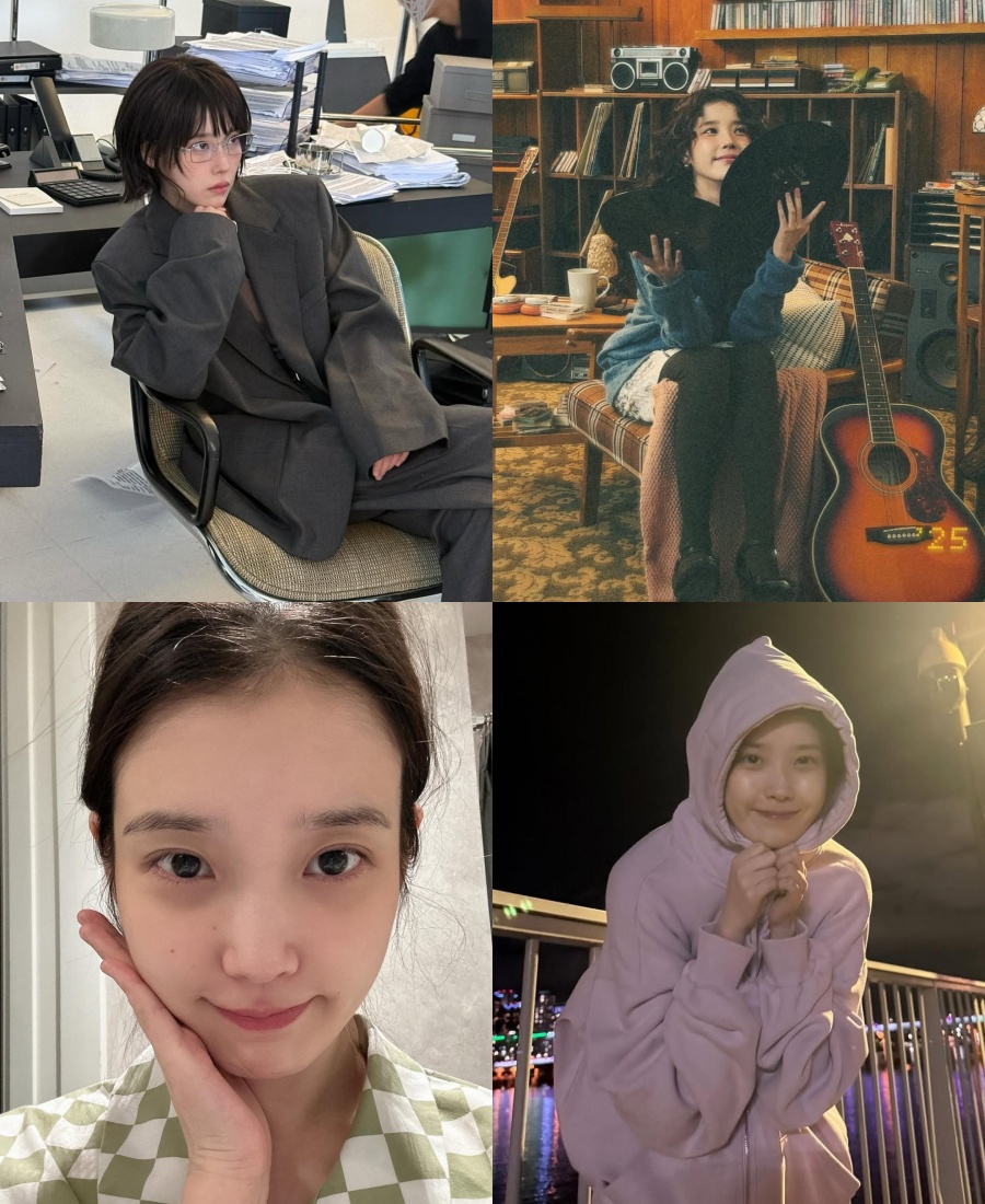 IU、パーマへアにすっぴんまで写真大放出　「10月と11月」