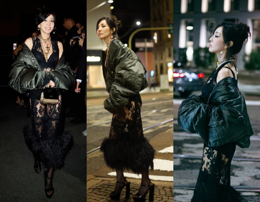 TWICEジヒョ＆2NE1ダラ＆ムン・ガヨン、同じレースドレスで異なるコーデ…上品さから大胆さまで