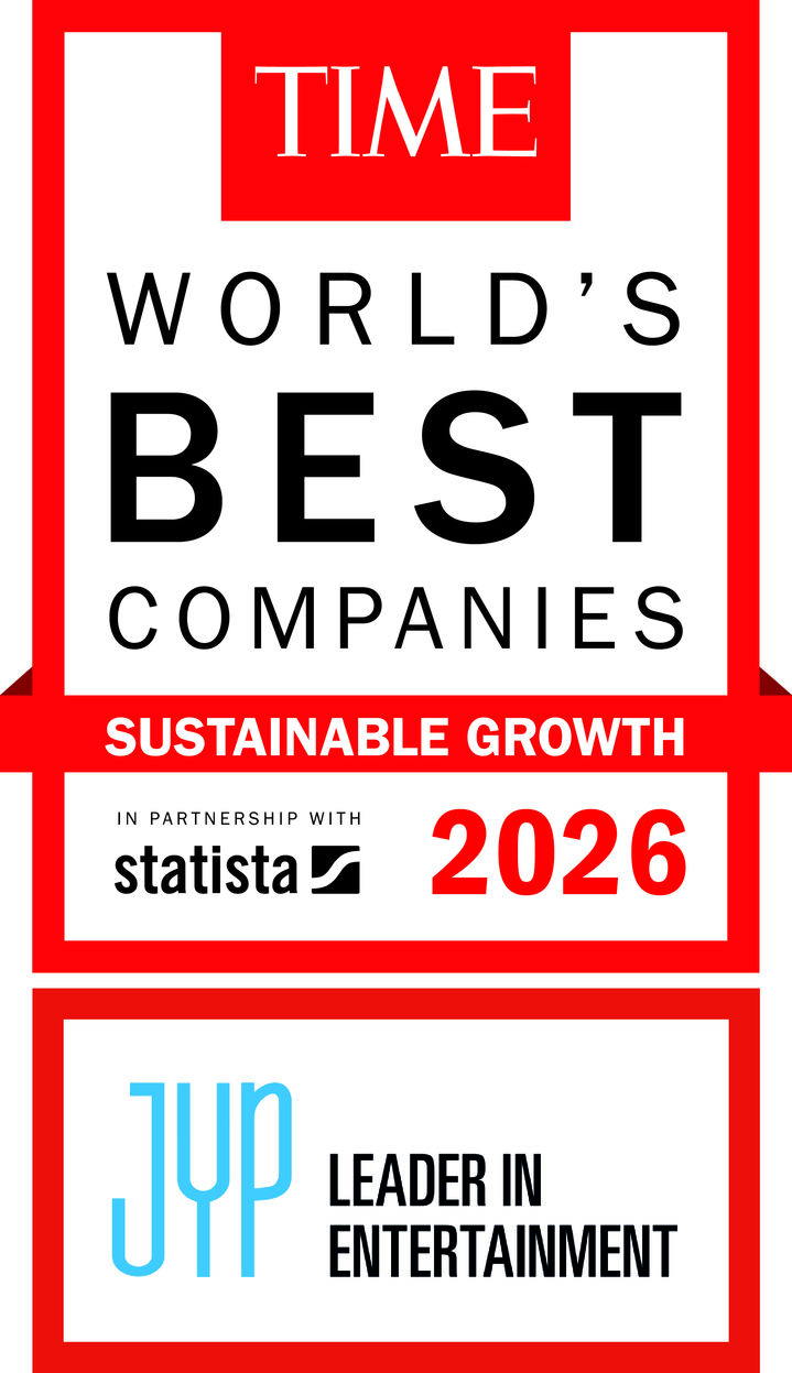 写真提供＝JYPエンターテインメント、TIME and Statista